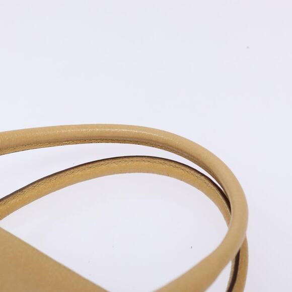 PRADA Hand Bag Leather Beige - Picture 8 of 9